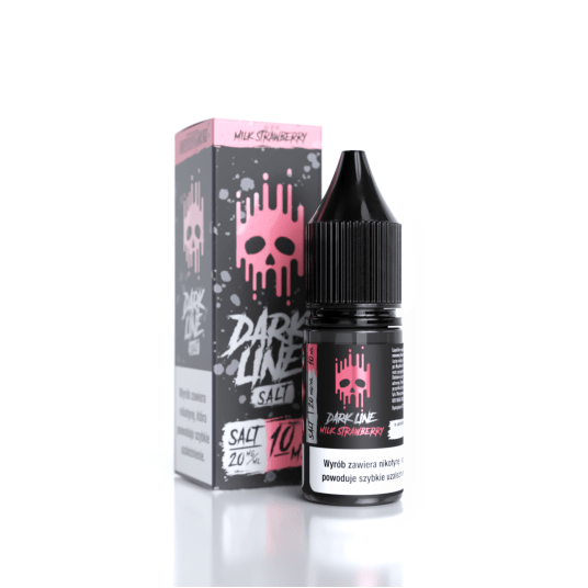 LIQUID DARK LINE SALT 10ml Milk Strawberr