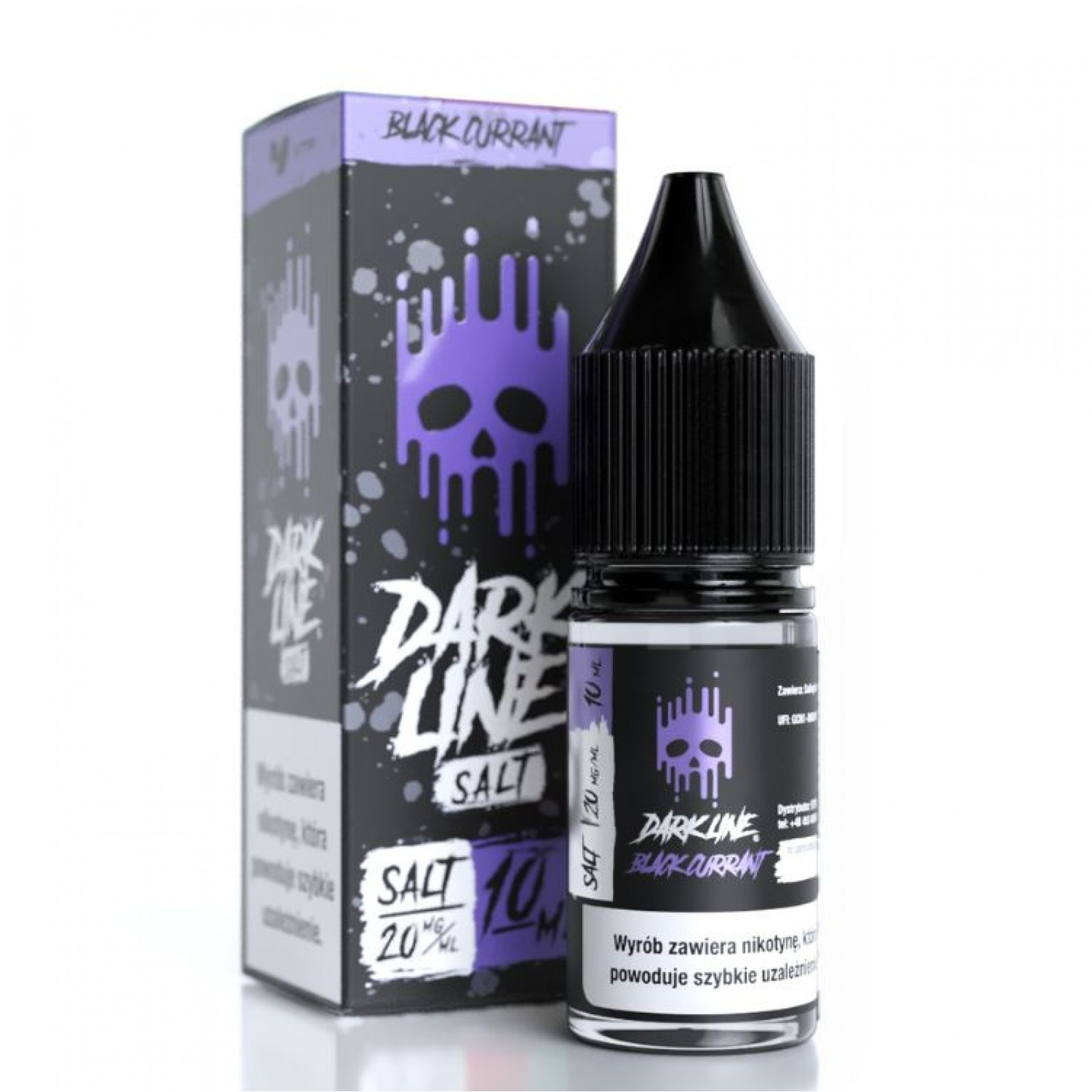 LIQUID DARK LINE SALT 10ml Blackcurrant