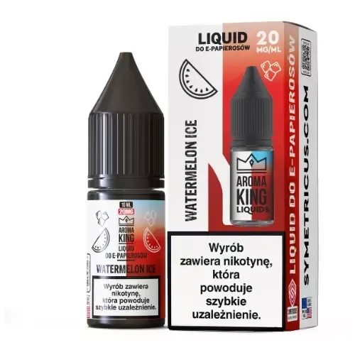 Liquid Aroma King Salt 20 mg 10 ml Watermelon Ice