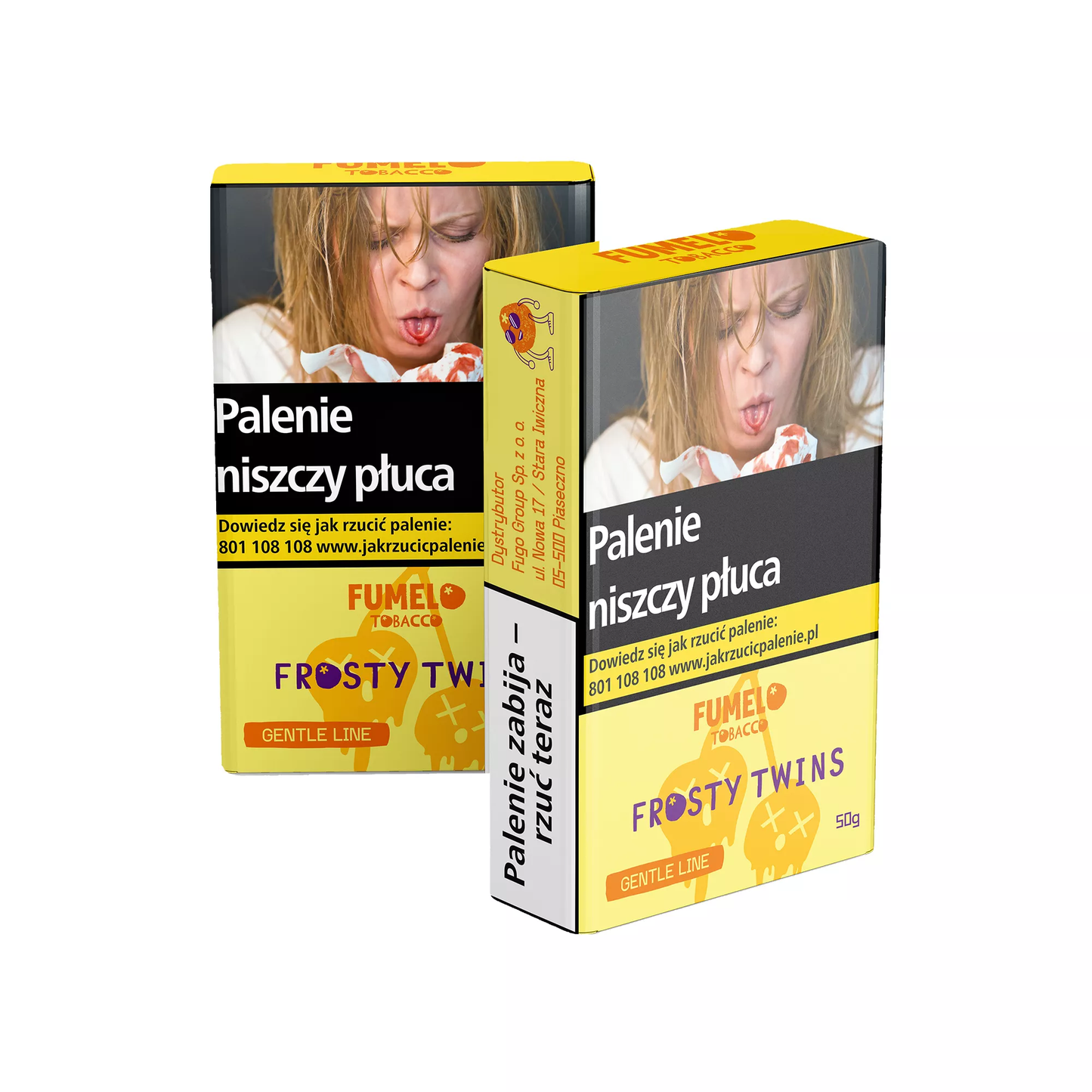 Tytoñ FUMELO Gentle Line FROSTY TWINS