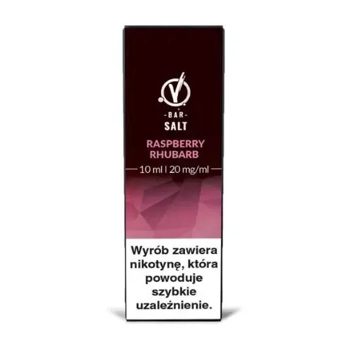 Liquid VBar Salt 10ml - Raspberry Rhubarb 20mg